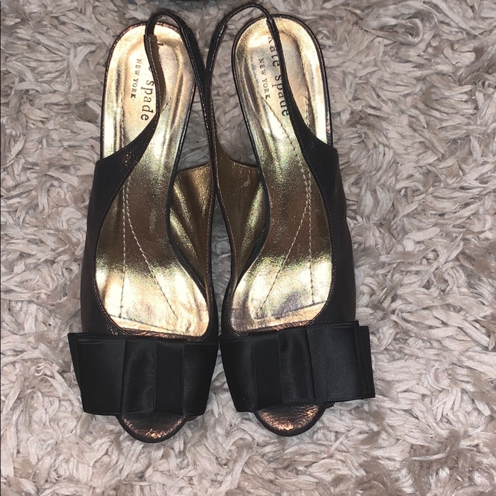Kate spade shiny heels